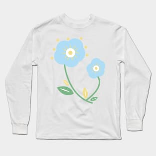 Elegant floral Long Sleeve T-Shirt